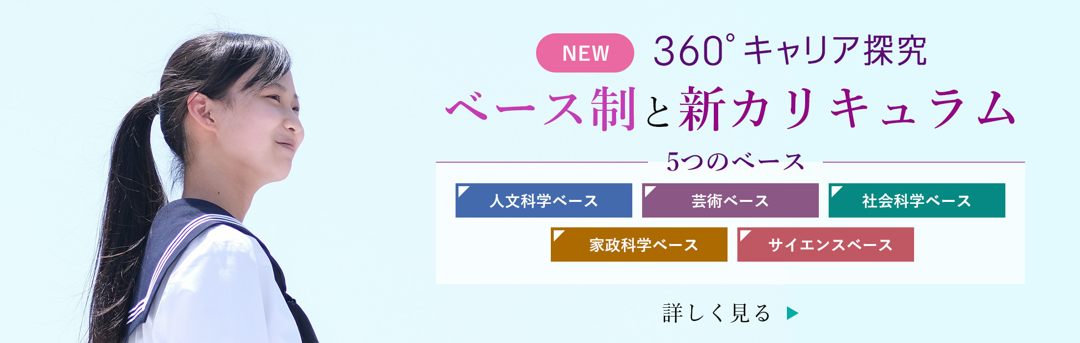 360°キャリア探究 ベース制と新カリキュラム